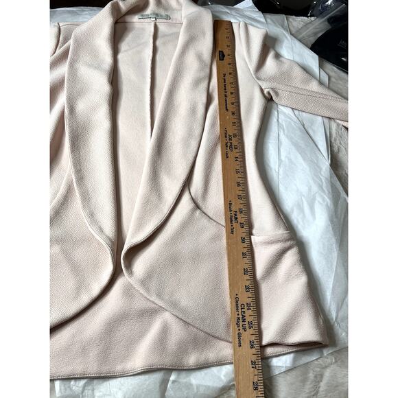 French Mauve womens size M blazer blush pink pockets stretchy career wear - Picture 3 of 6